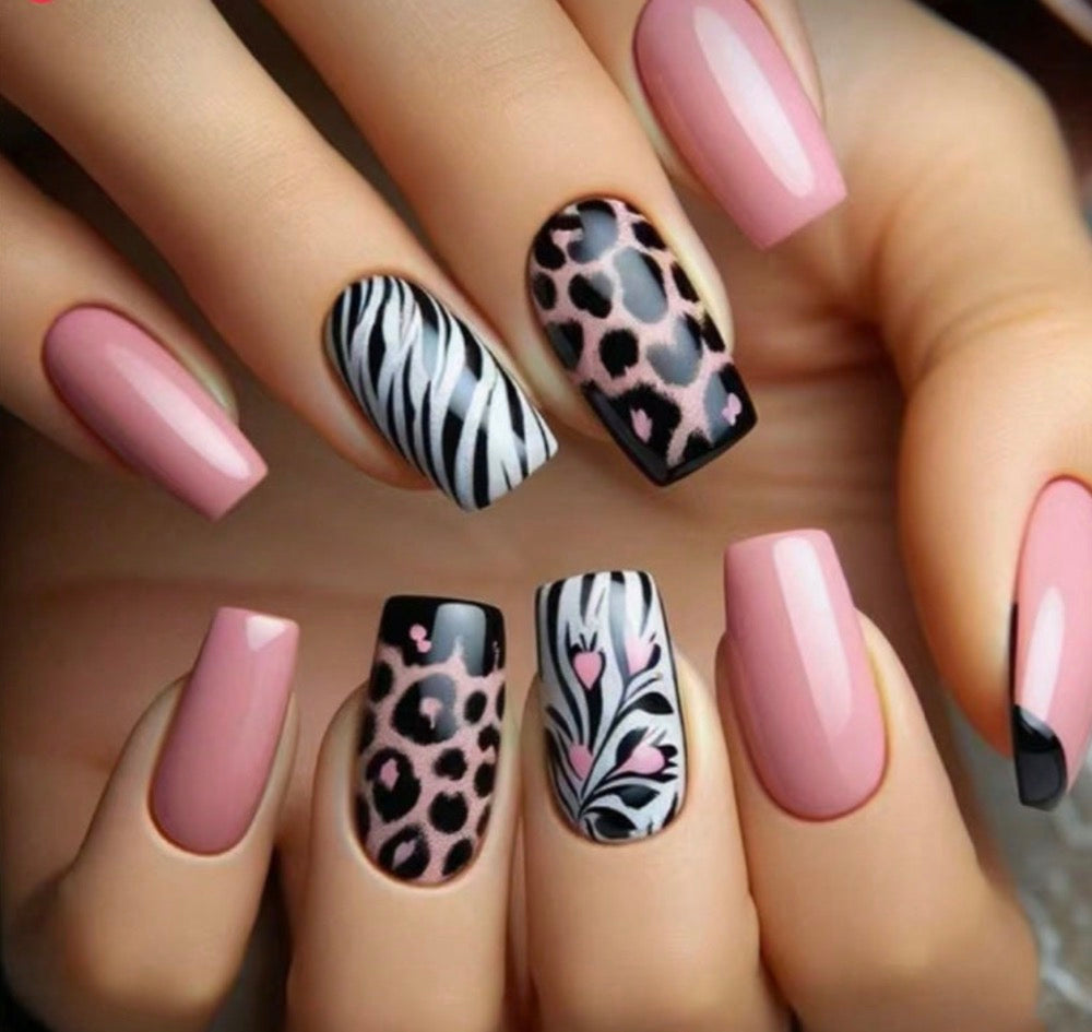 15 Sizes-30 Pcs Acrylic Press On Nails CUJ04102601