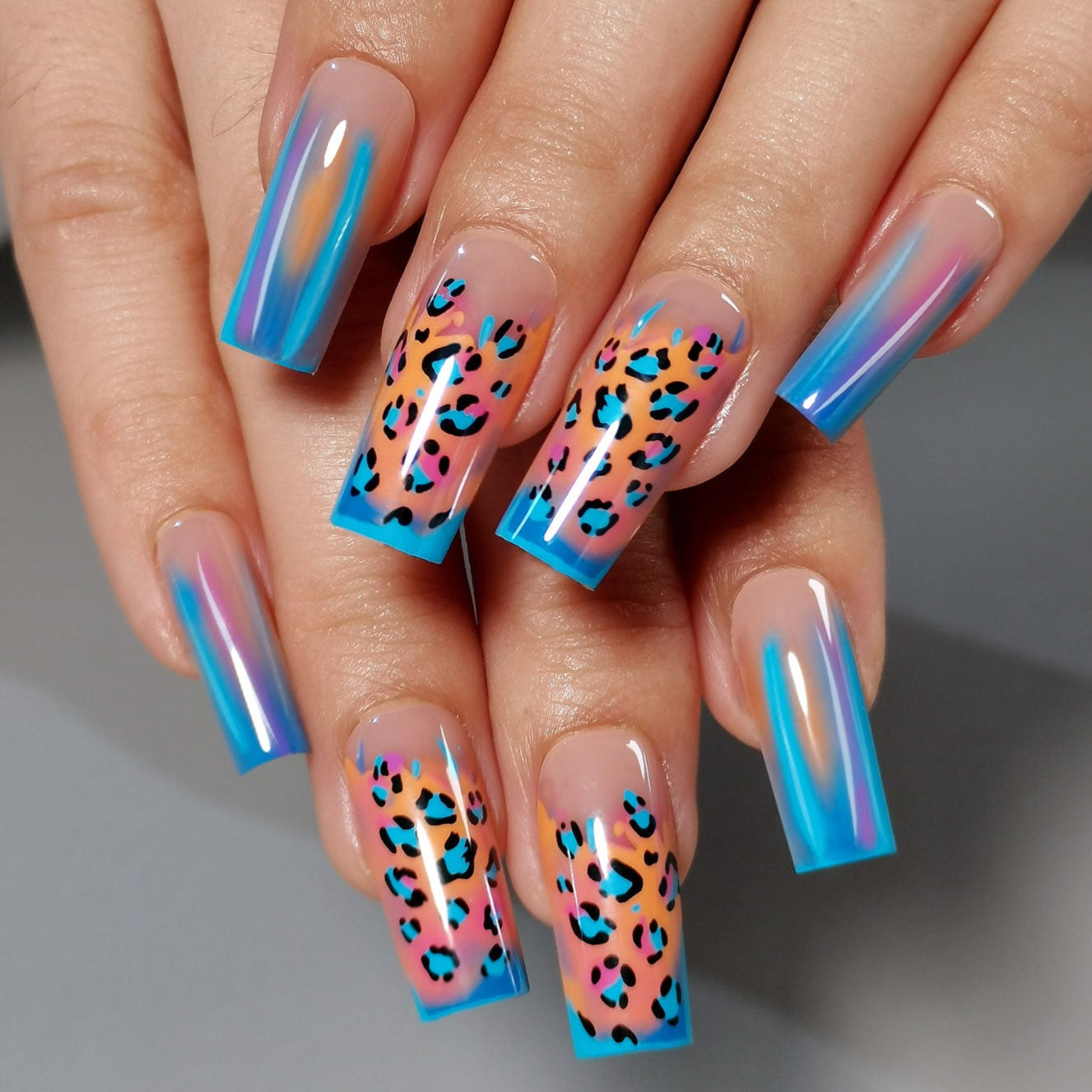 Gel Press On Nails 16 Sizes-32 Pcs Kit  X004PQYFON