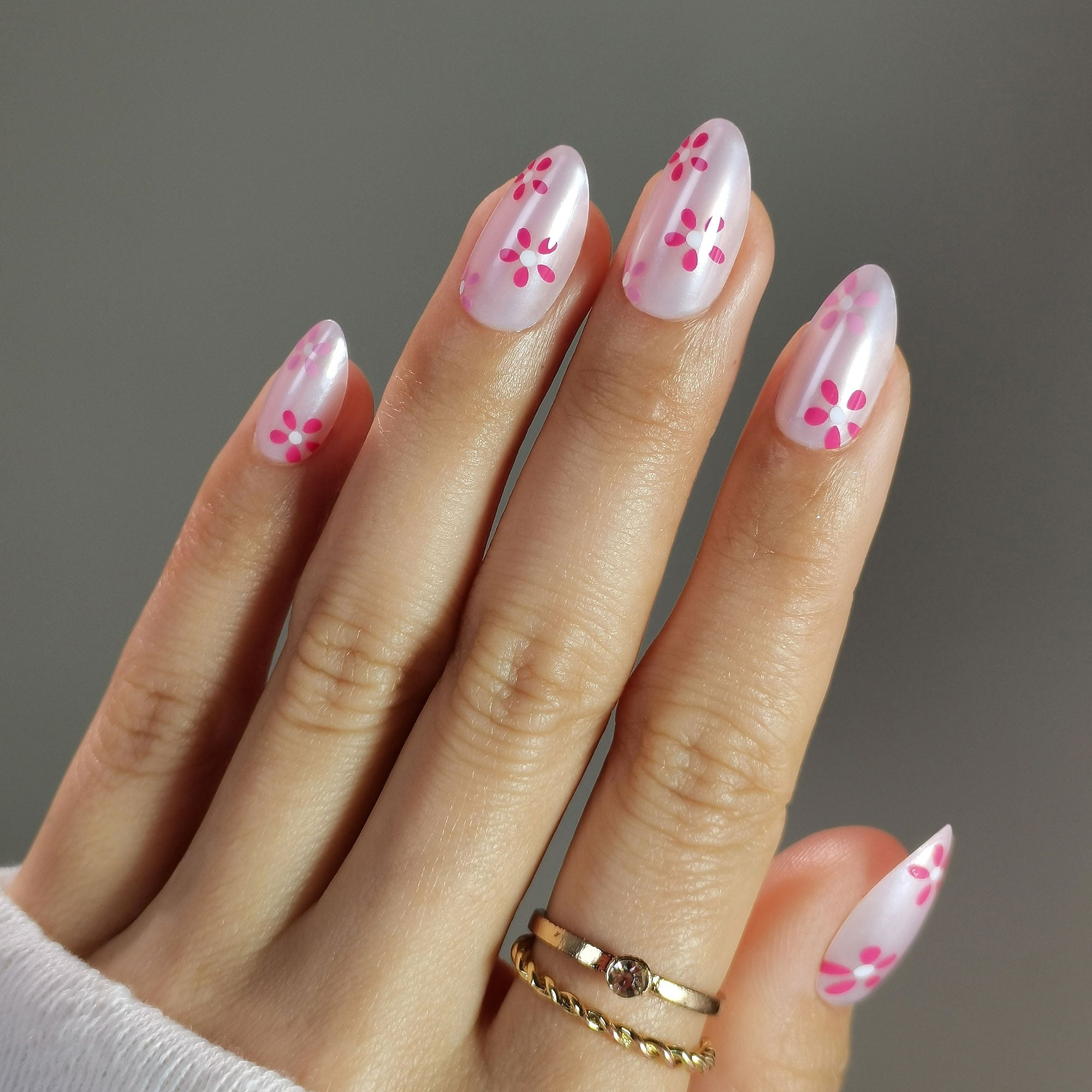 15 Sizes-30 Pcs Acrylic Press On Nails XNPH1985