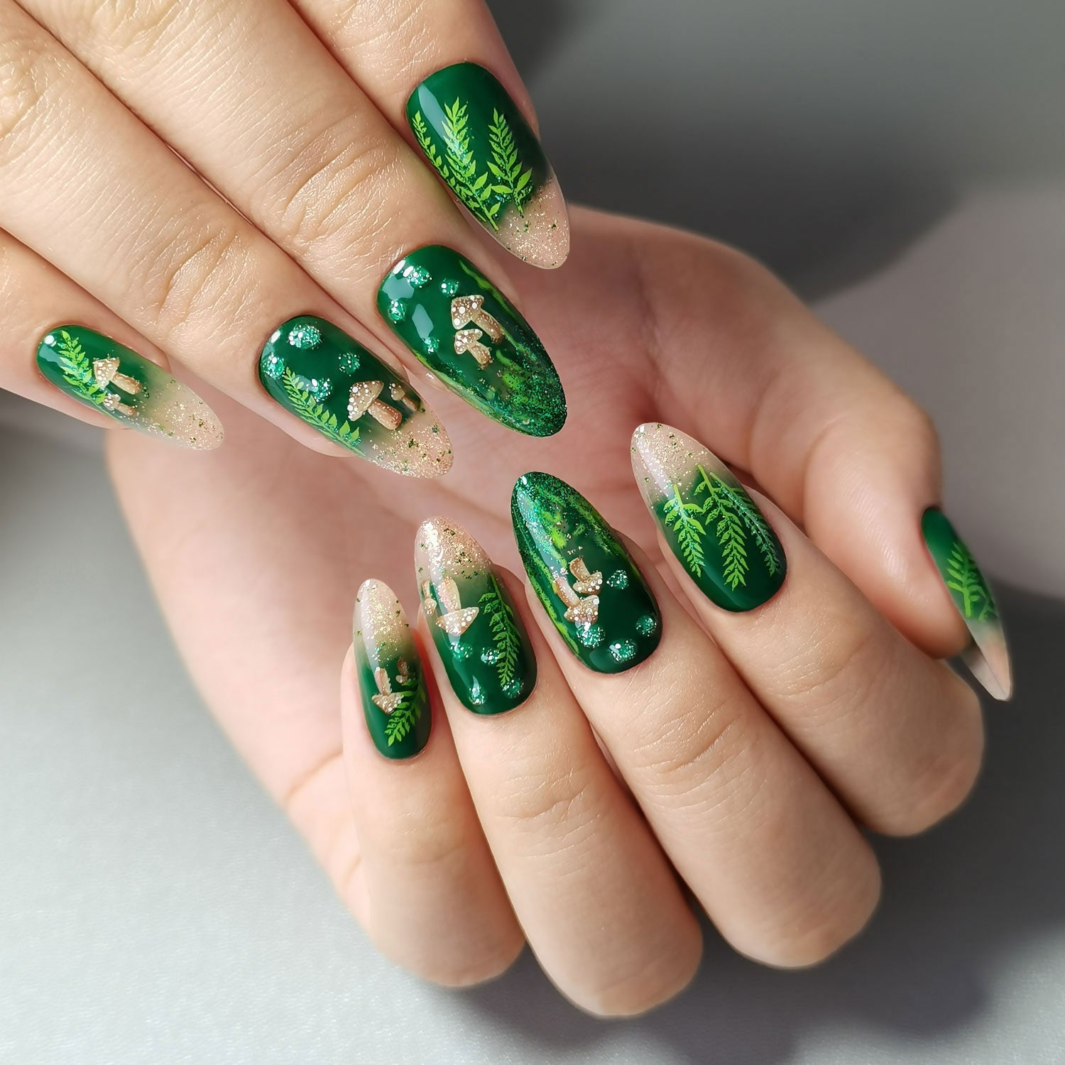 Gel Press On Nails 16 Sizes-32 Pcs Kit X004LBN44T