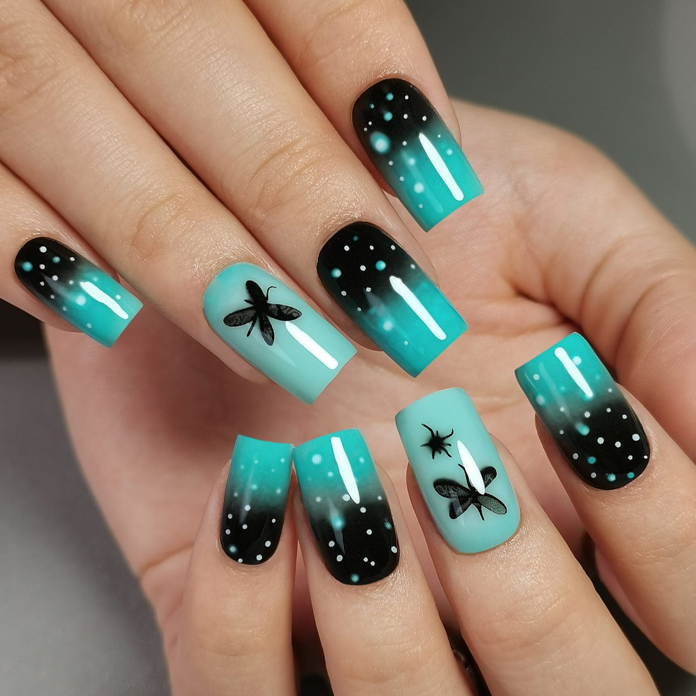 Gel Press On Nails 16 Sizes-32 Pcs Kit X004JJ9JI3