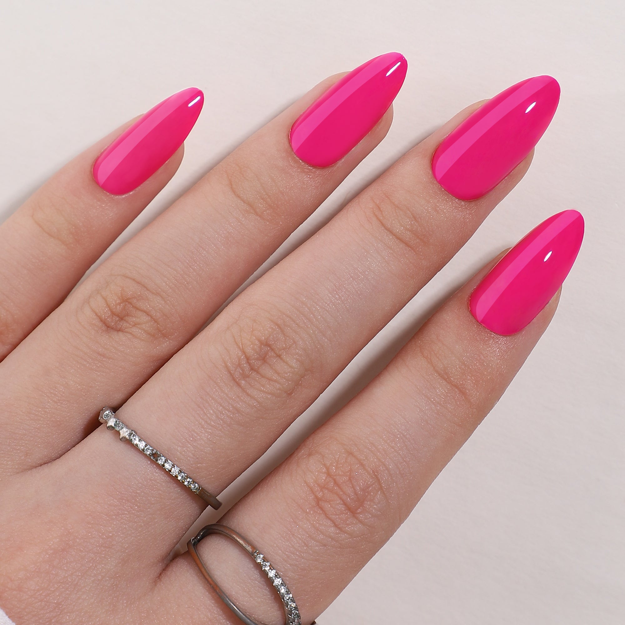 Gel Press On Nails 16 Sizes-32 Pcs Kit G066 LH-8