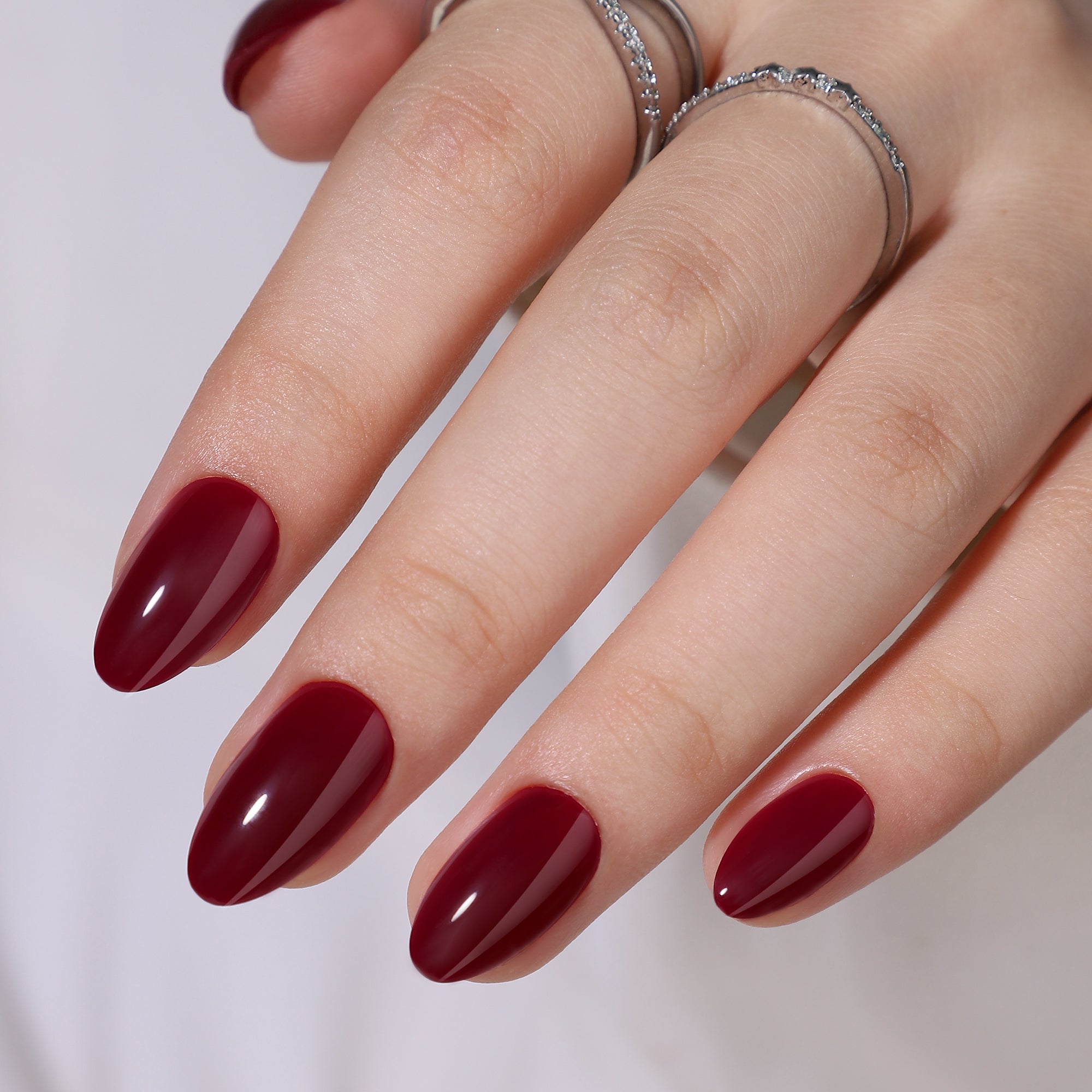 Gel Press On Nails 16 Sizes-32 Pcs Kit A233 MH-3