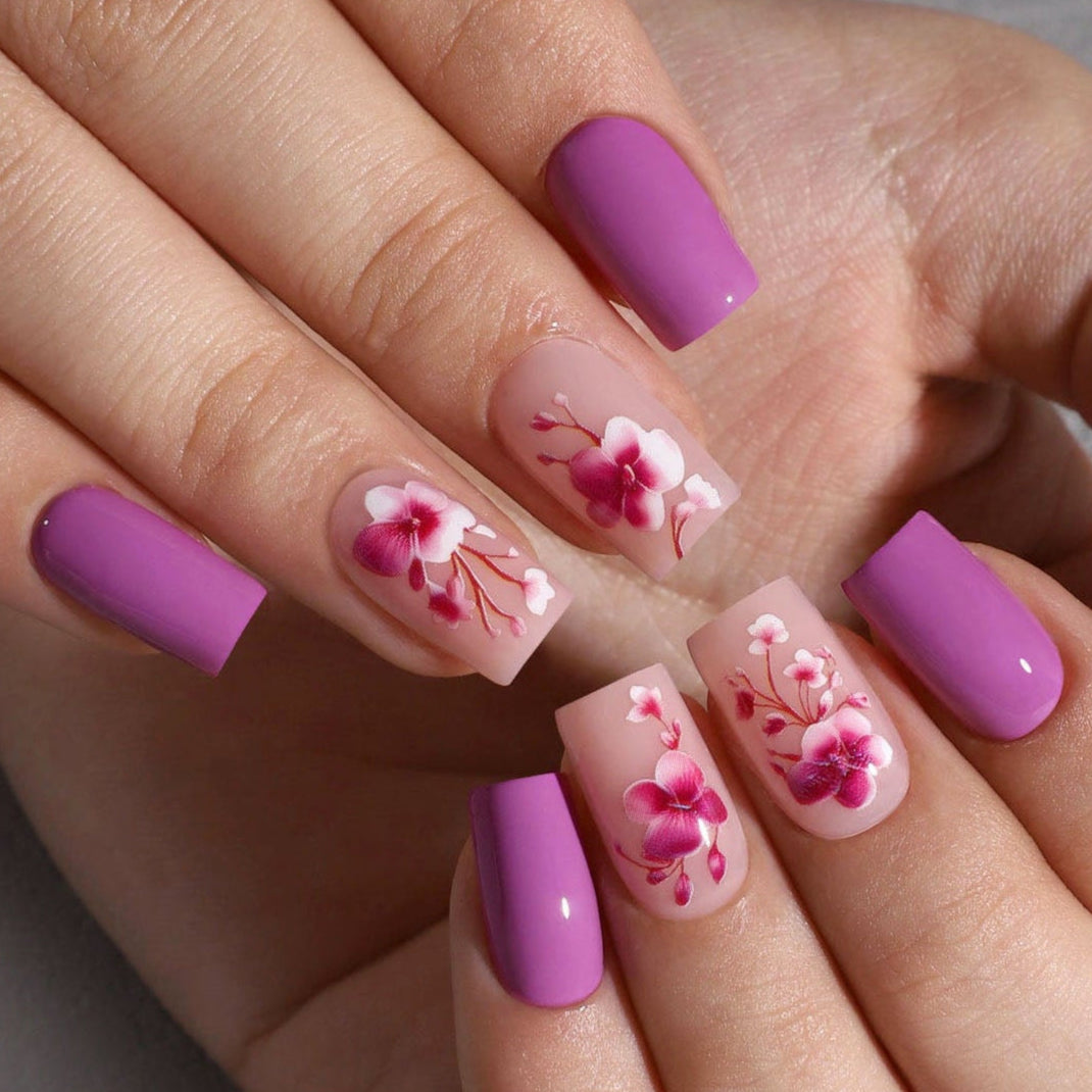 Gel Press On Nails 16 Sizes-32 Pcs Kit X004OY9OMT