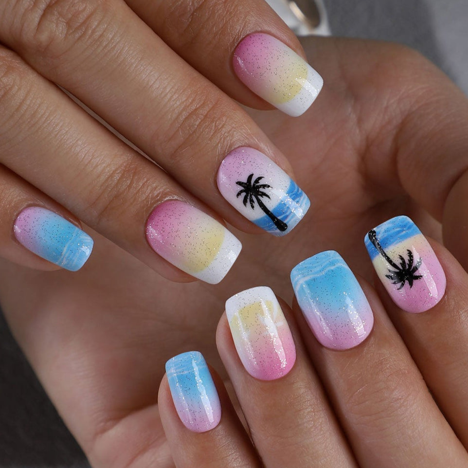 Gel Press On Nails 16 Sizes-32 Pcs Kit X004O3JIMV