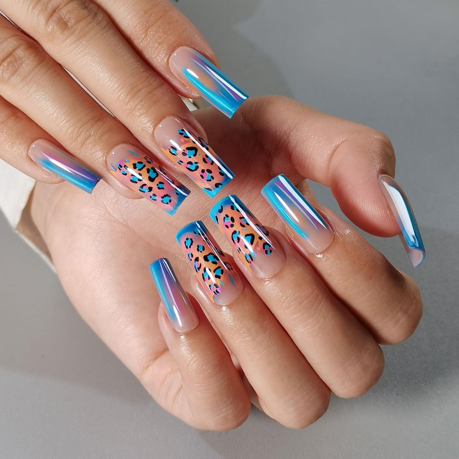 Gel Press On Nails 16 Sizes-32 Pcs Kit  X004PQYFON