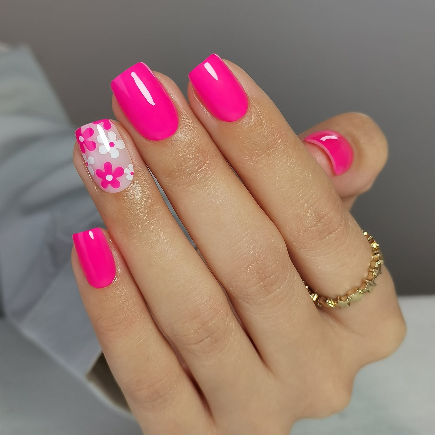 Gel Press On Nails 16 Sizes-32 Pcs Kit X004MHZYKJ