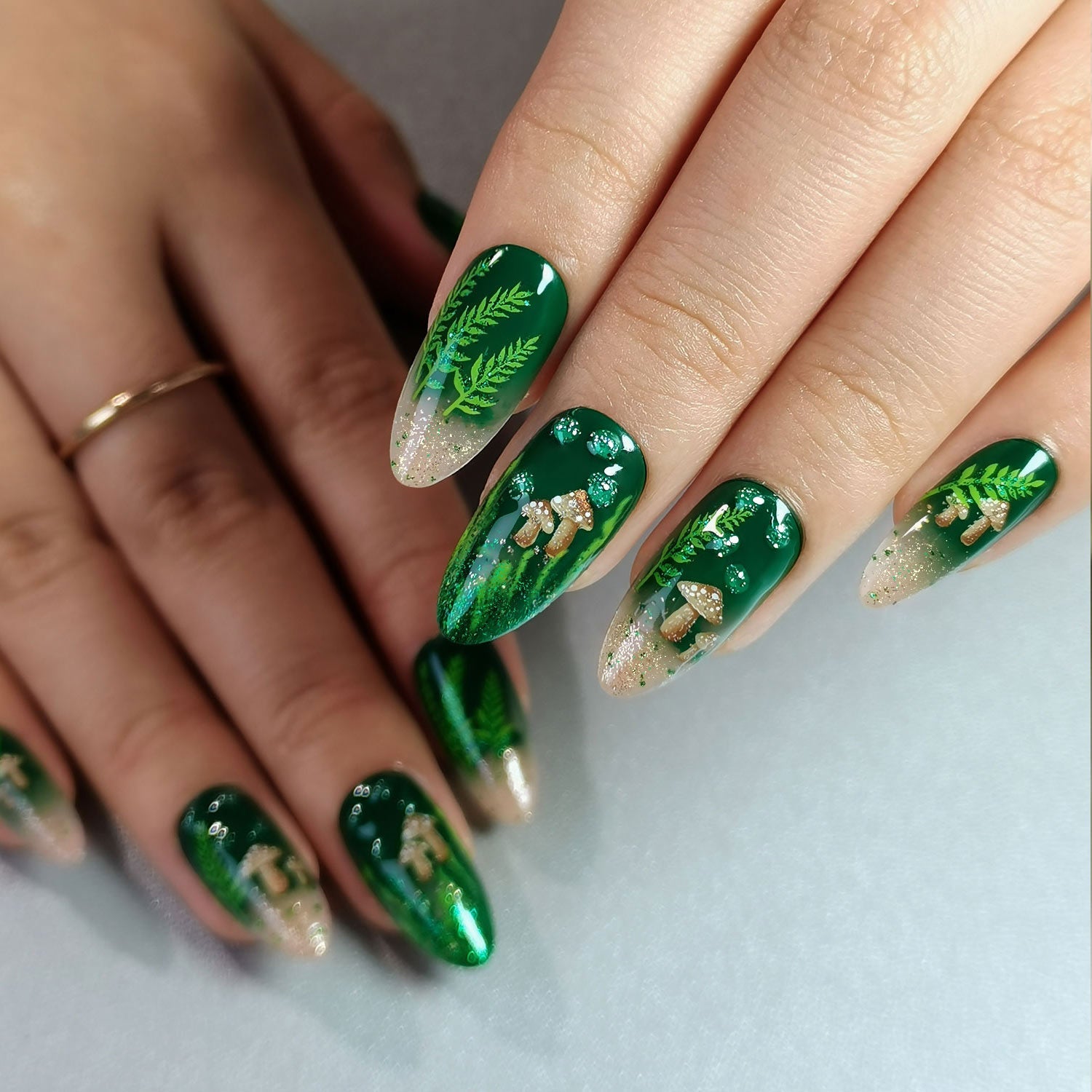 Gel Press On Nails 16 Sizes-32 Pcs Kit X004LBN44T