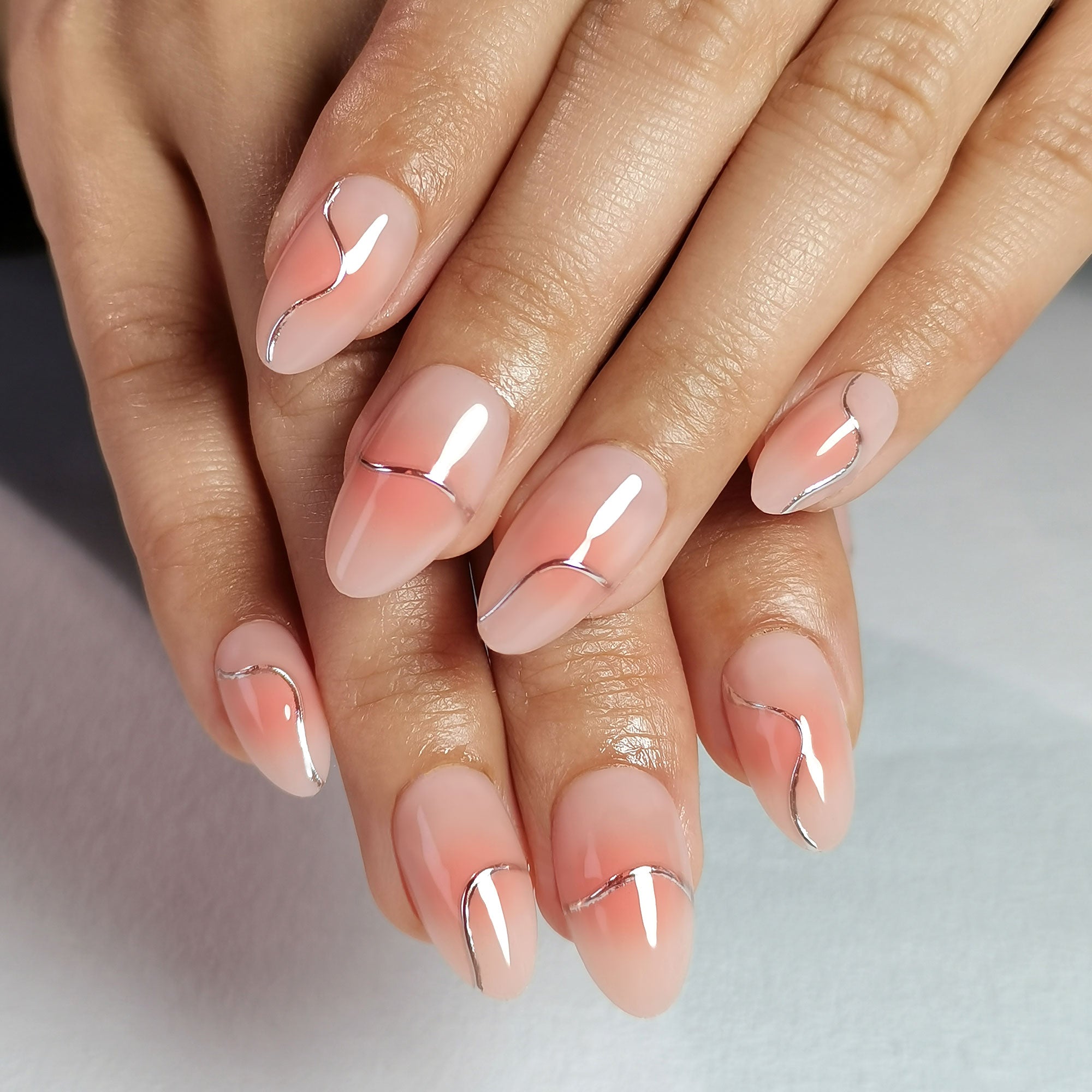 15 Sizes-30 Pcs Acrylic Press On Nails XN3DPH027