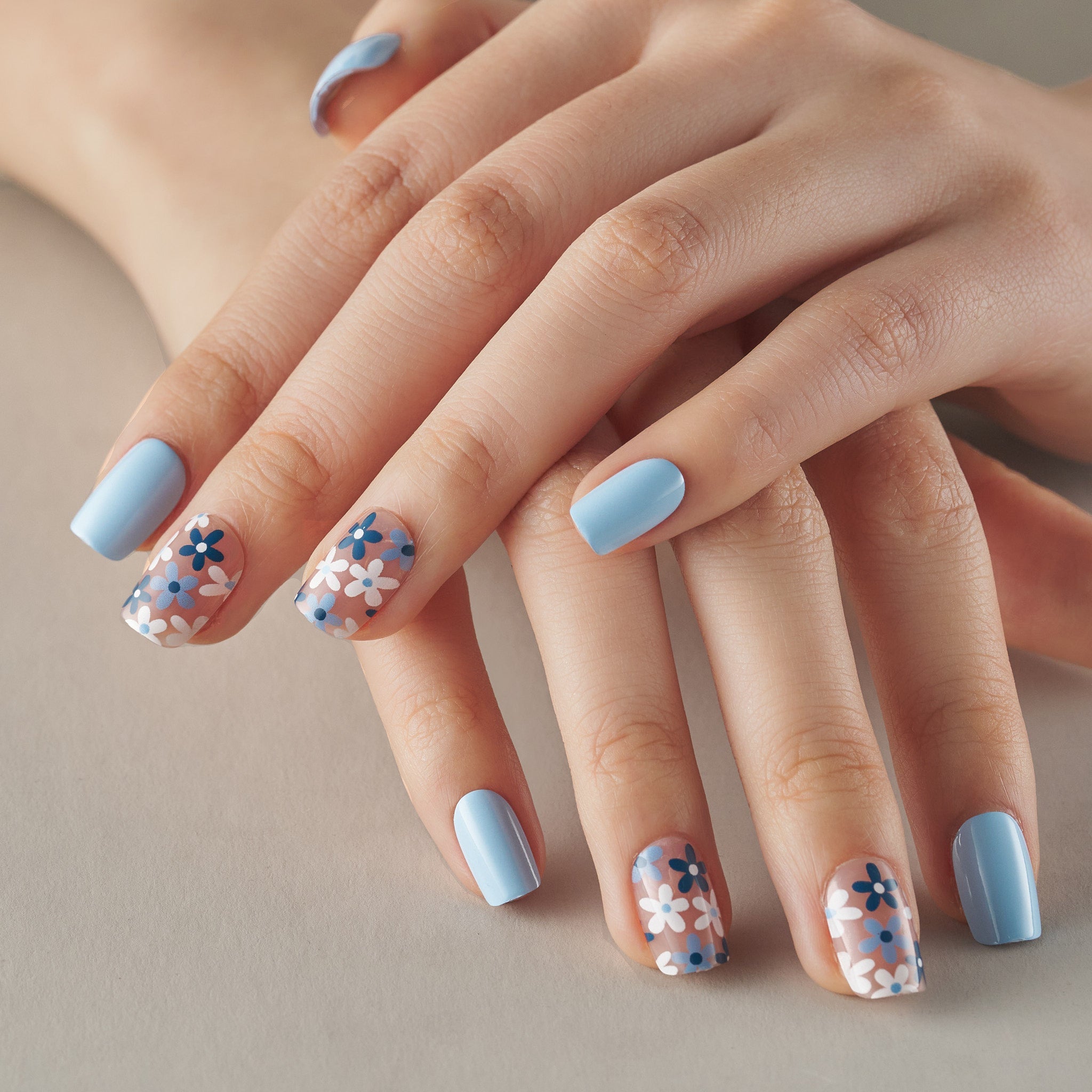 15 Sizes-30 Pcs Acrylic Press On Nails X0048OPMCB