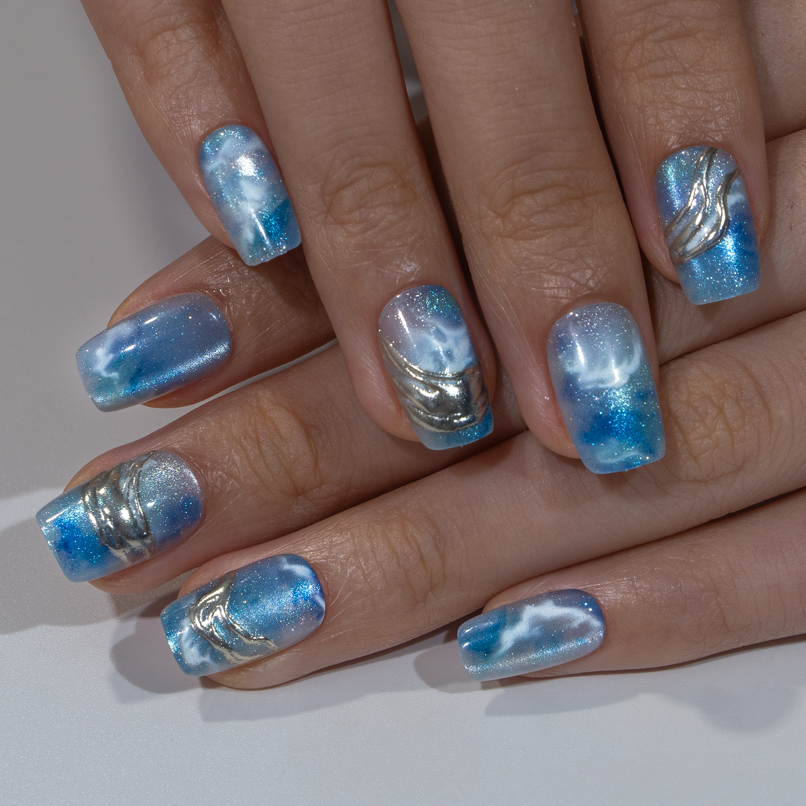 15 Sizes-30 Pcs 3D Press On nails TK3D-T319