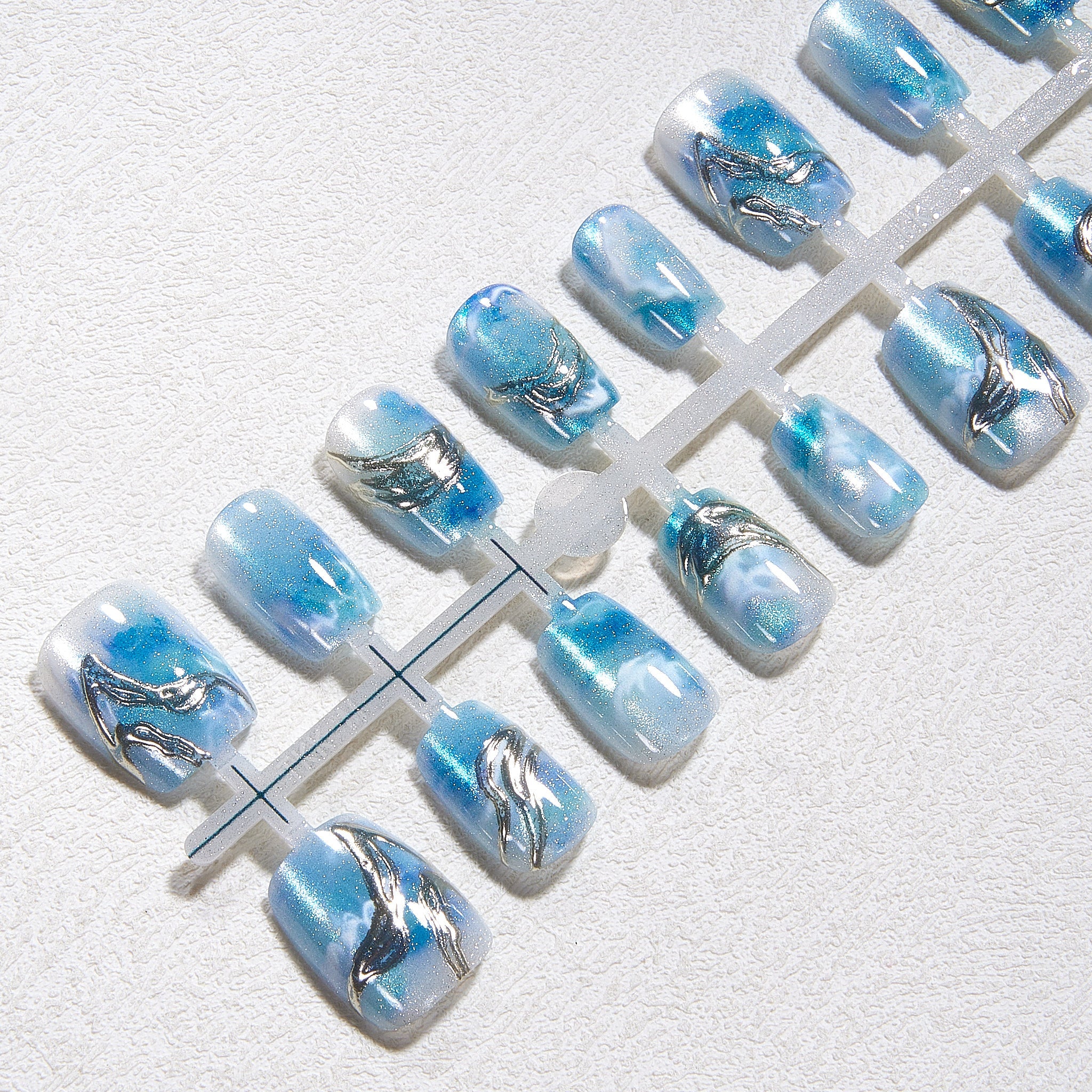 15 Sizes-30 Pcs 3D Press On nails TK3D-T319-