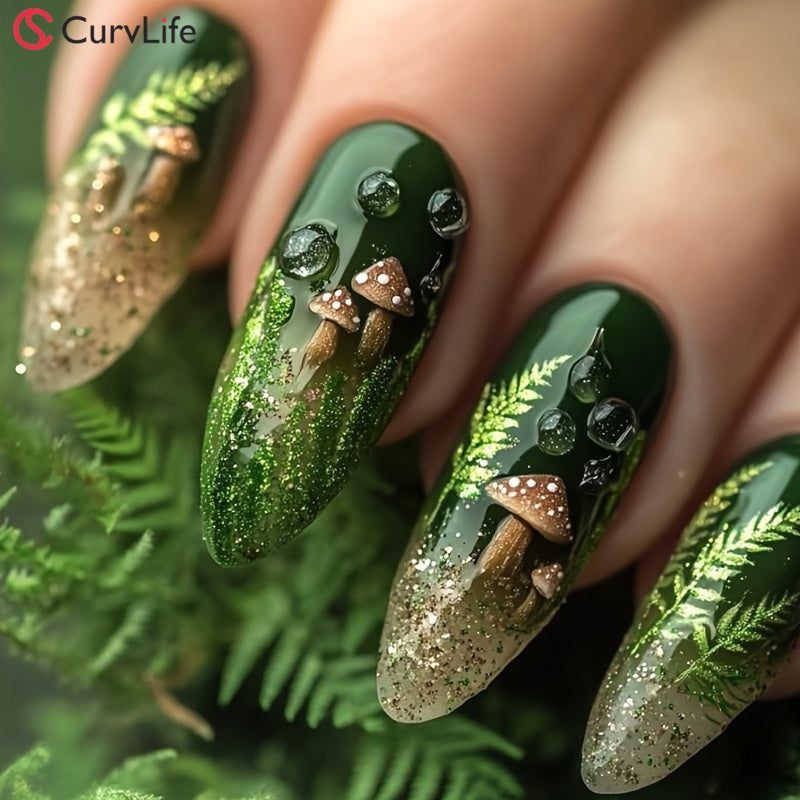 Gel Press On Nails 16 Sizes-32 Pcs Kit X004LBN44T