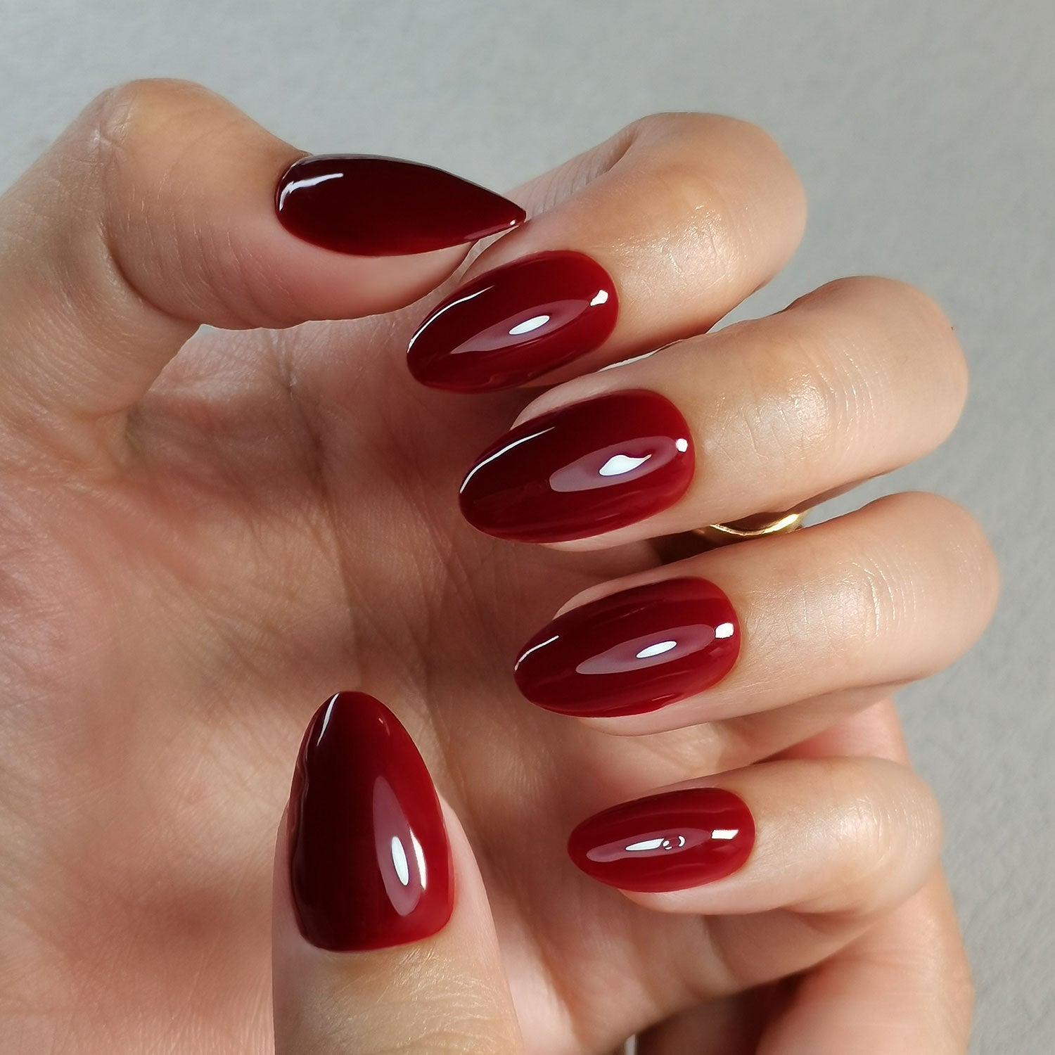 Gel Press On Nails 16 Sizes-32 Pcs Kit A195 MH-3