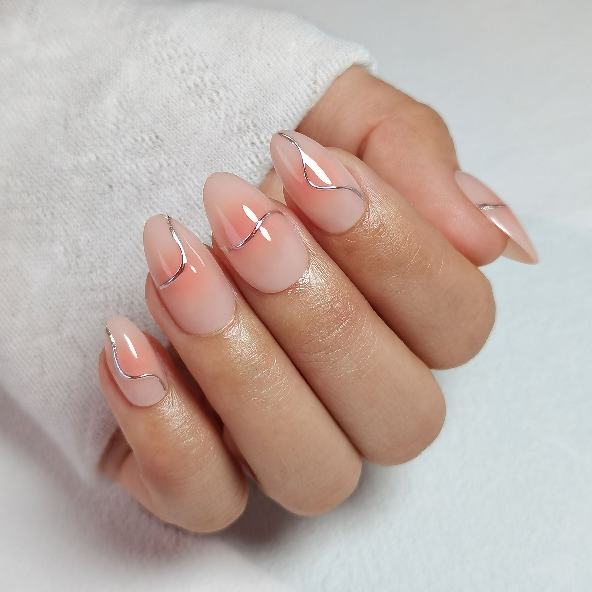 15 Sizes-30 Pcs Acrylic Press On Nails XN3DPH027