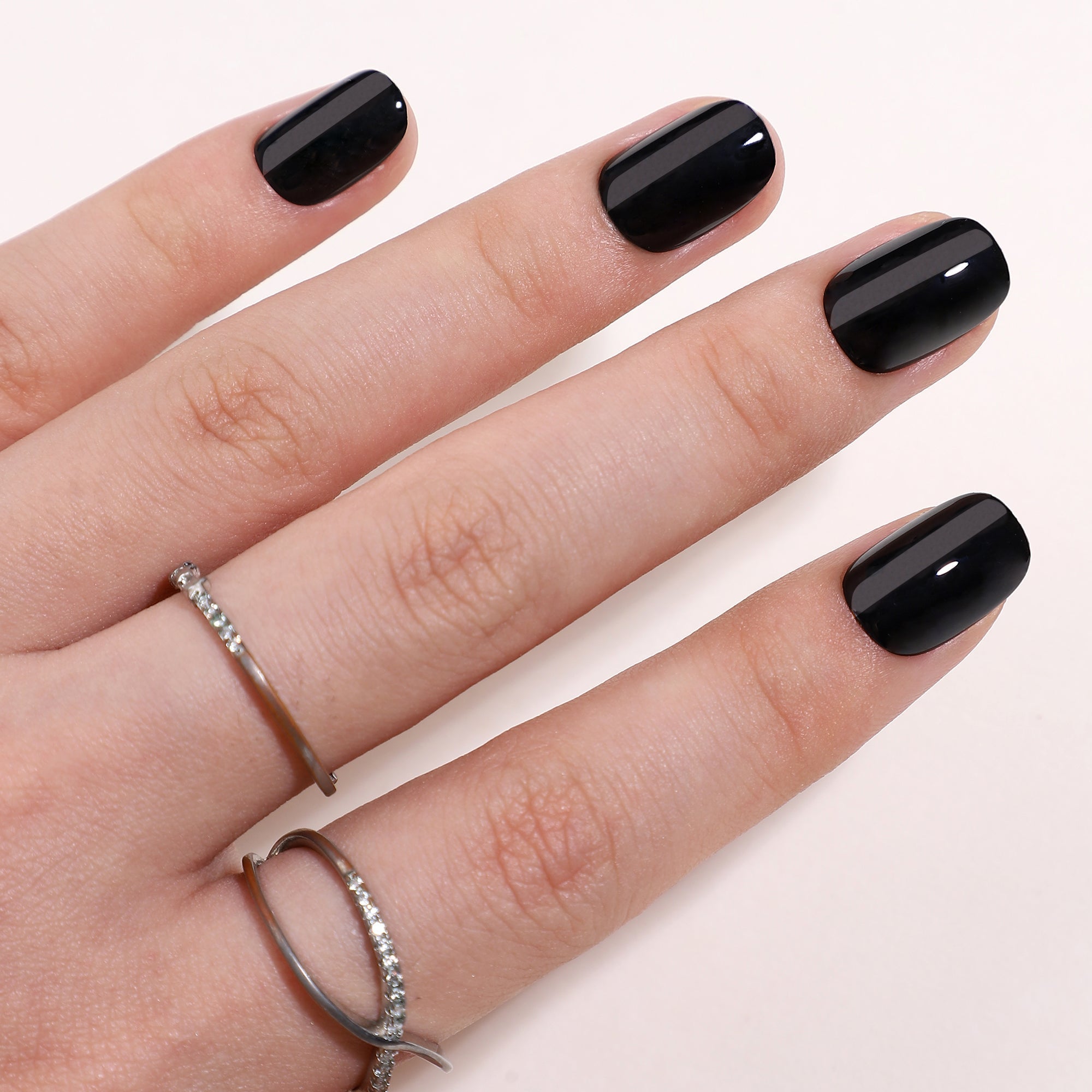 Gel Press On Nails 16 Sizes-32 Pcs Kit H001 SH-4