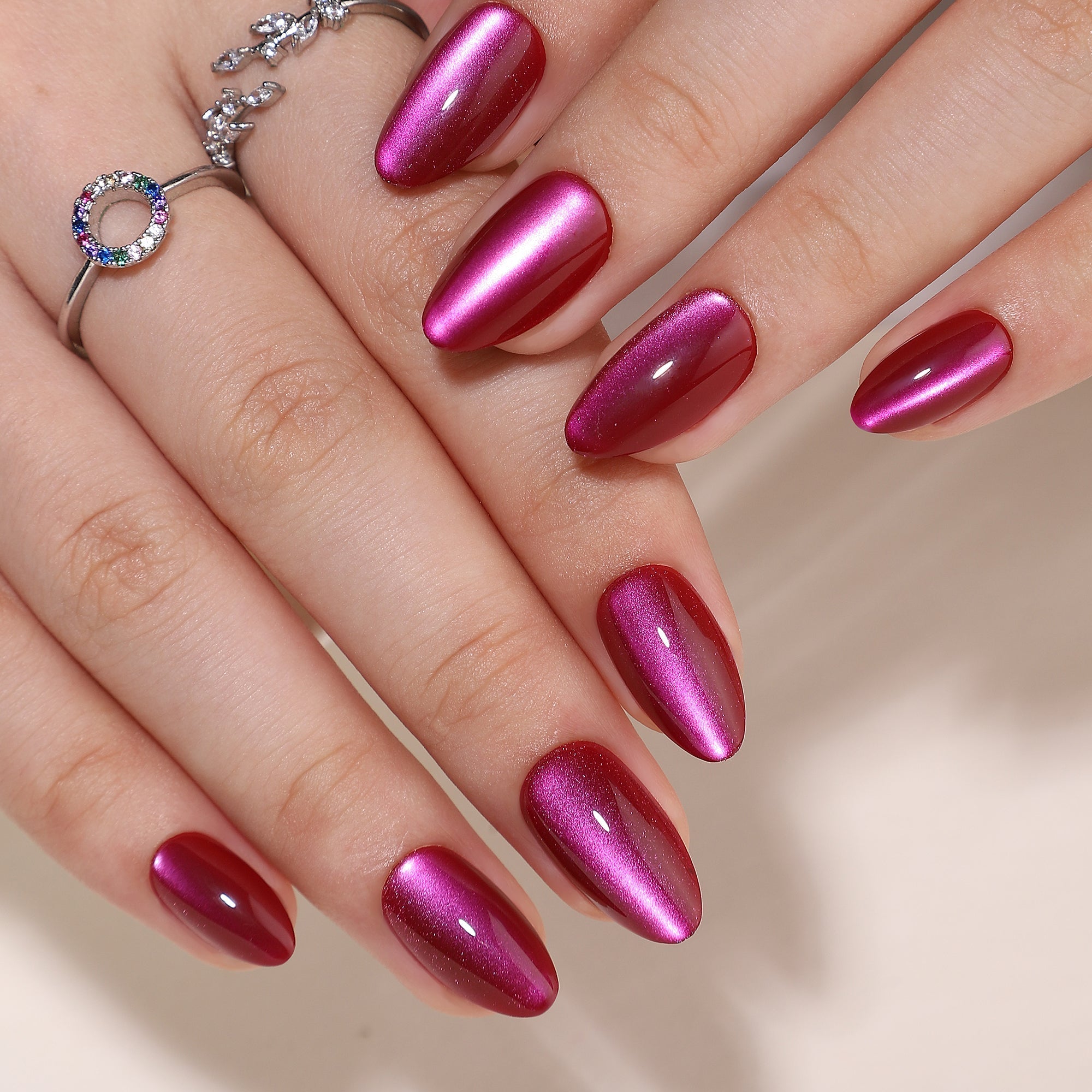 Gel Press On Nails 16 Sizes-32 Pcs Kit XNMY206