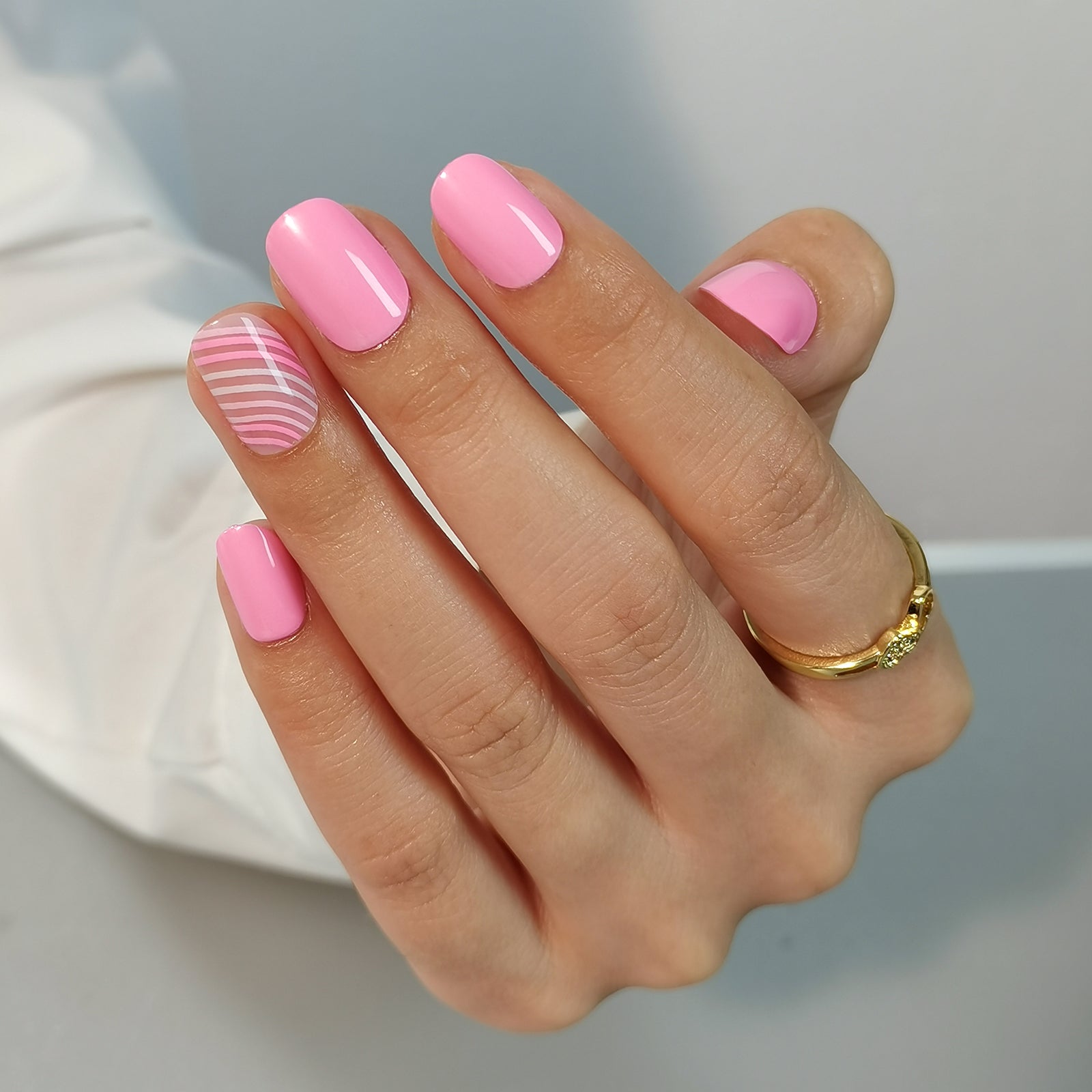 Gel Press On Nails 16 Sizes-32 Pcs Kit X004PR30JD