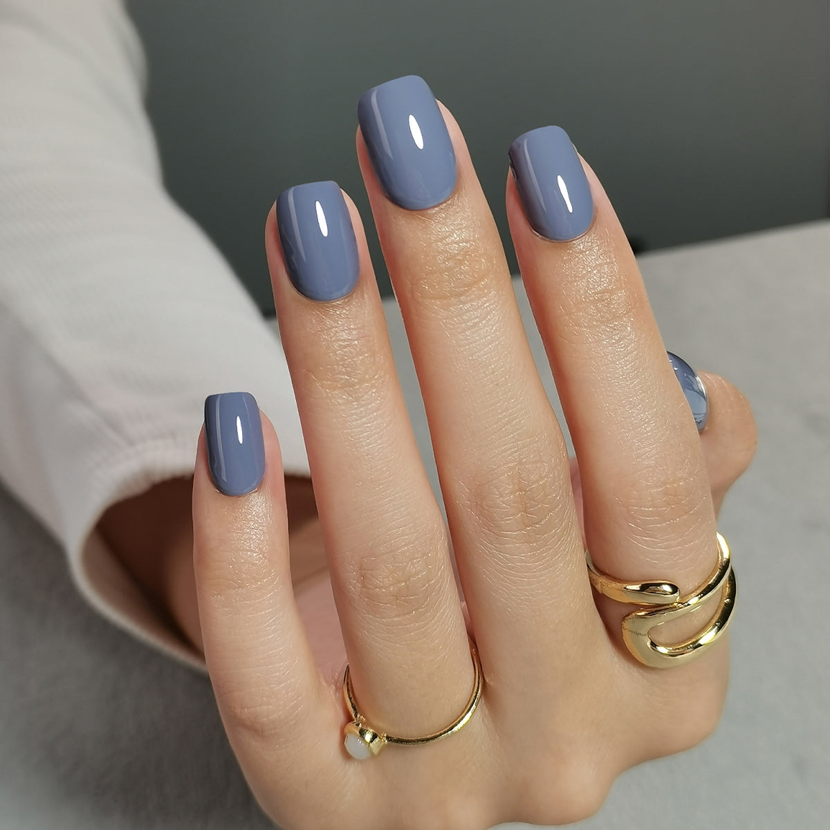 Gel Press On Nails 16 Sizes-32 Pcs Kit F094-M-5