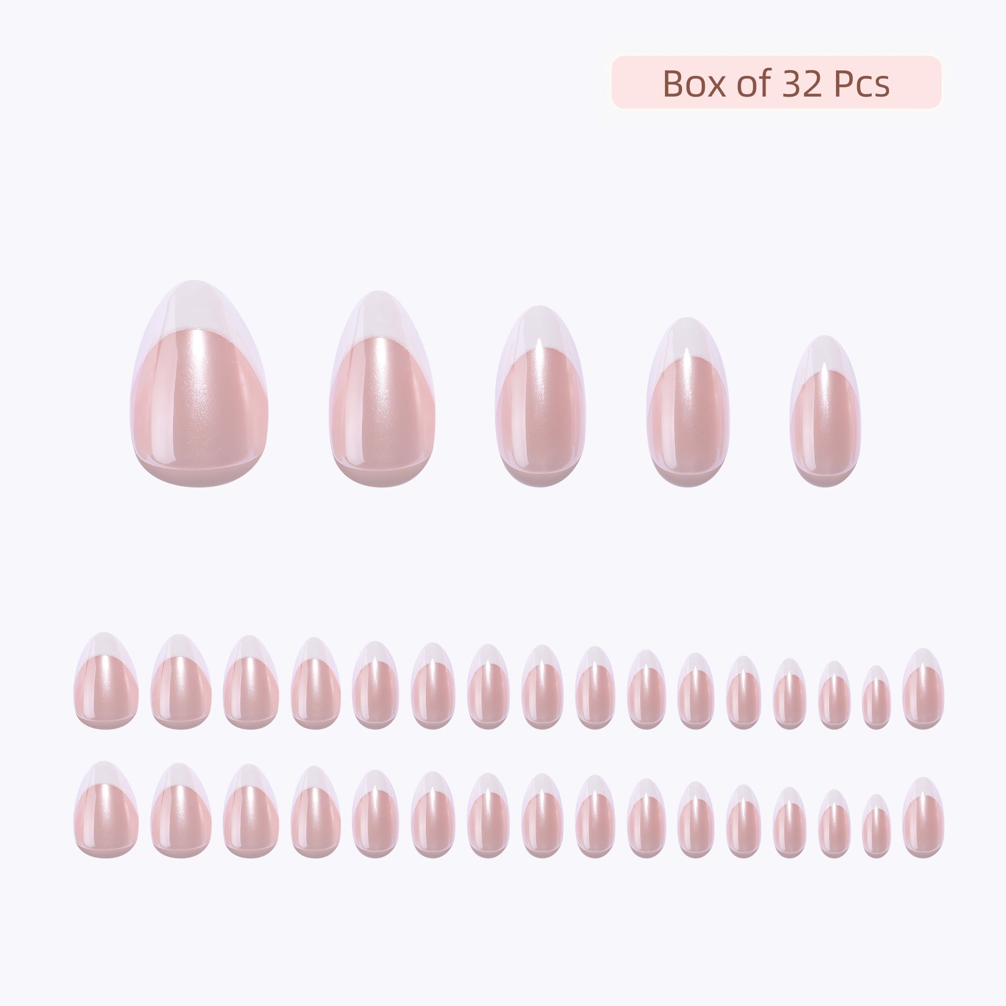 15 Sizes-30 Pcs Acrylic Press On Nails XNQC139