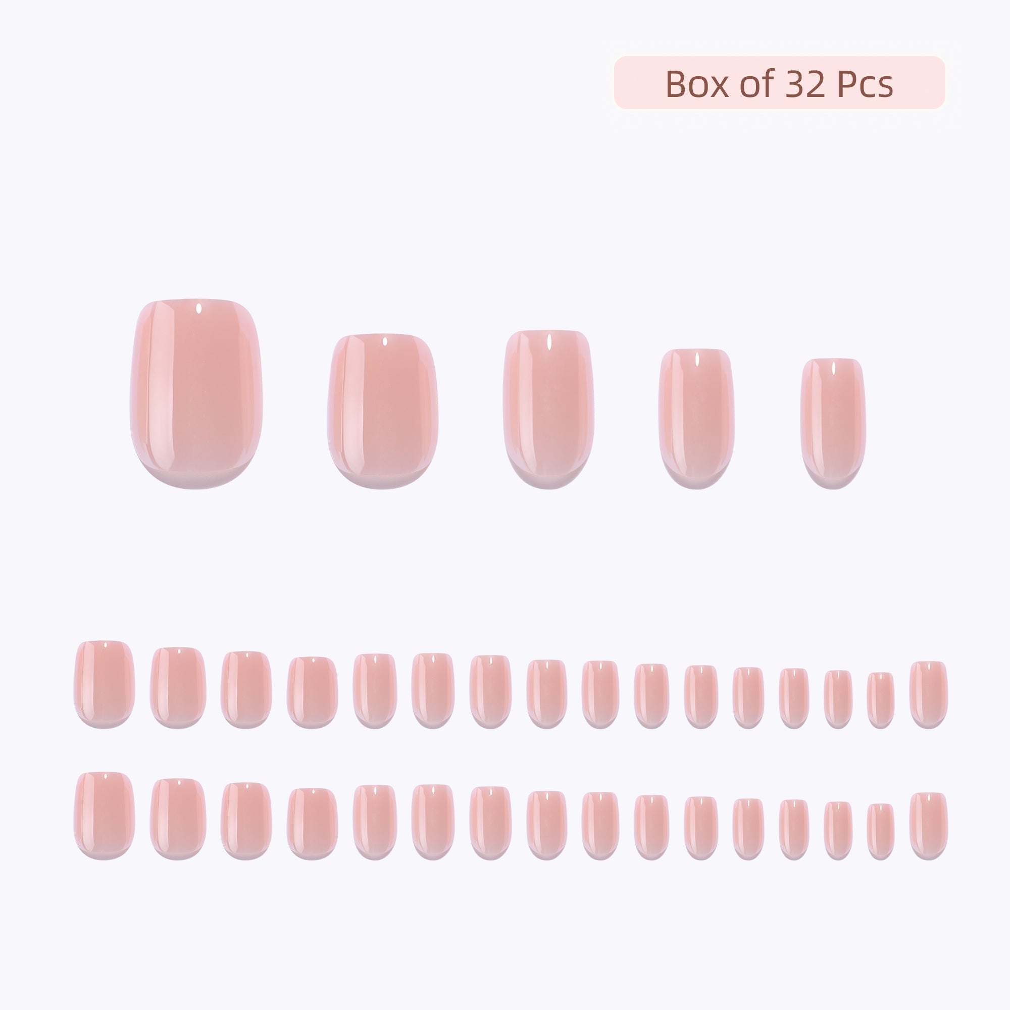 15 Sizes-30 Pcs Acrylic Press On Nails XNQC121