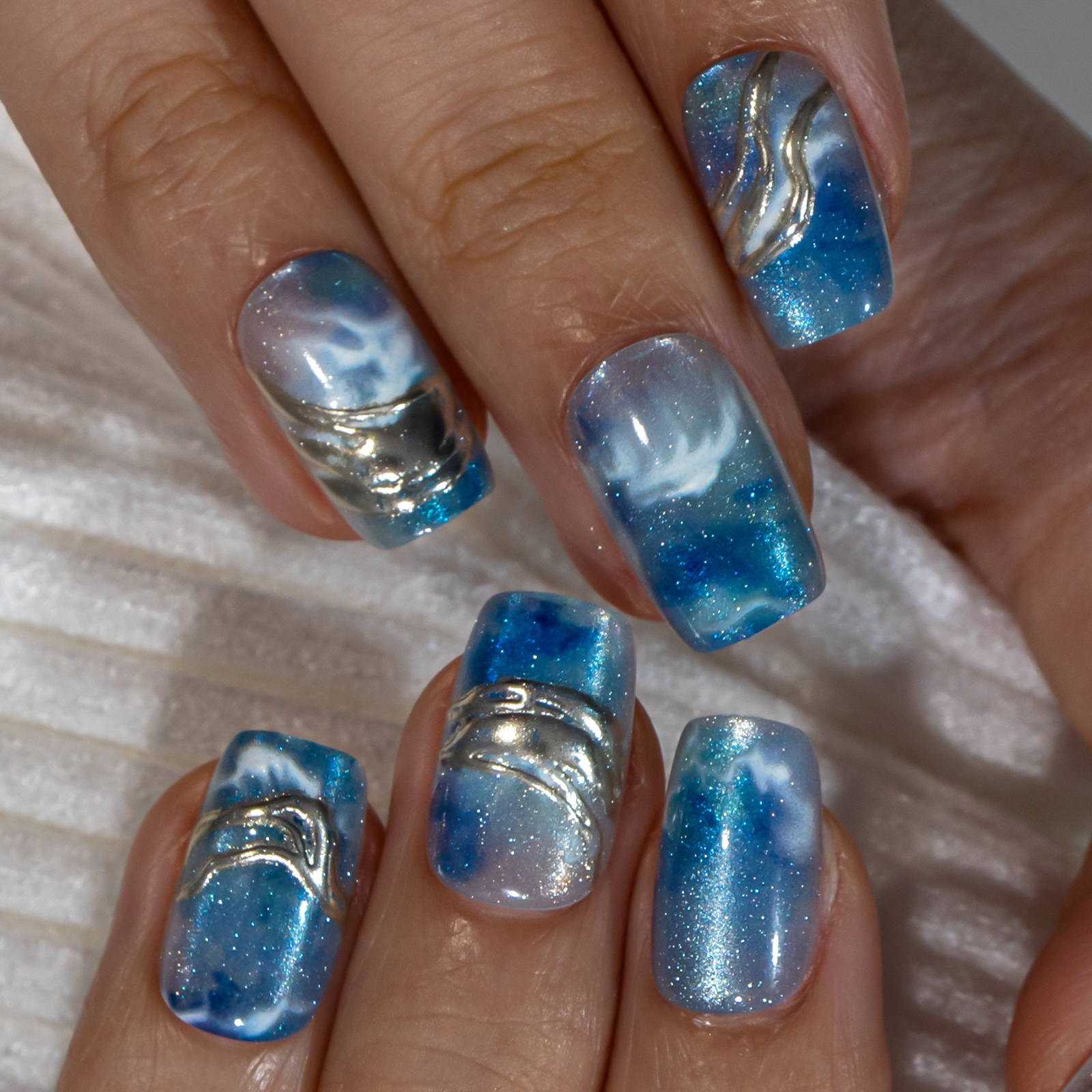 15 Sizes-30 Pcs 3D Press On nails TK3D-T319