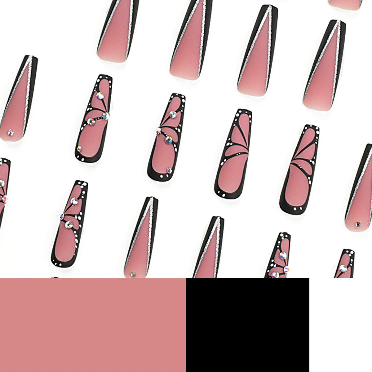 24pcs/Set Press On NailsJP2763