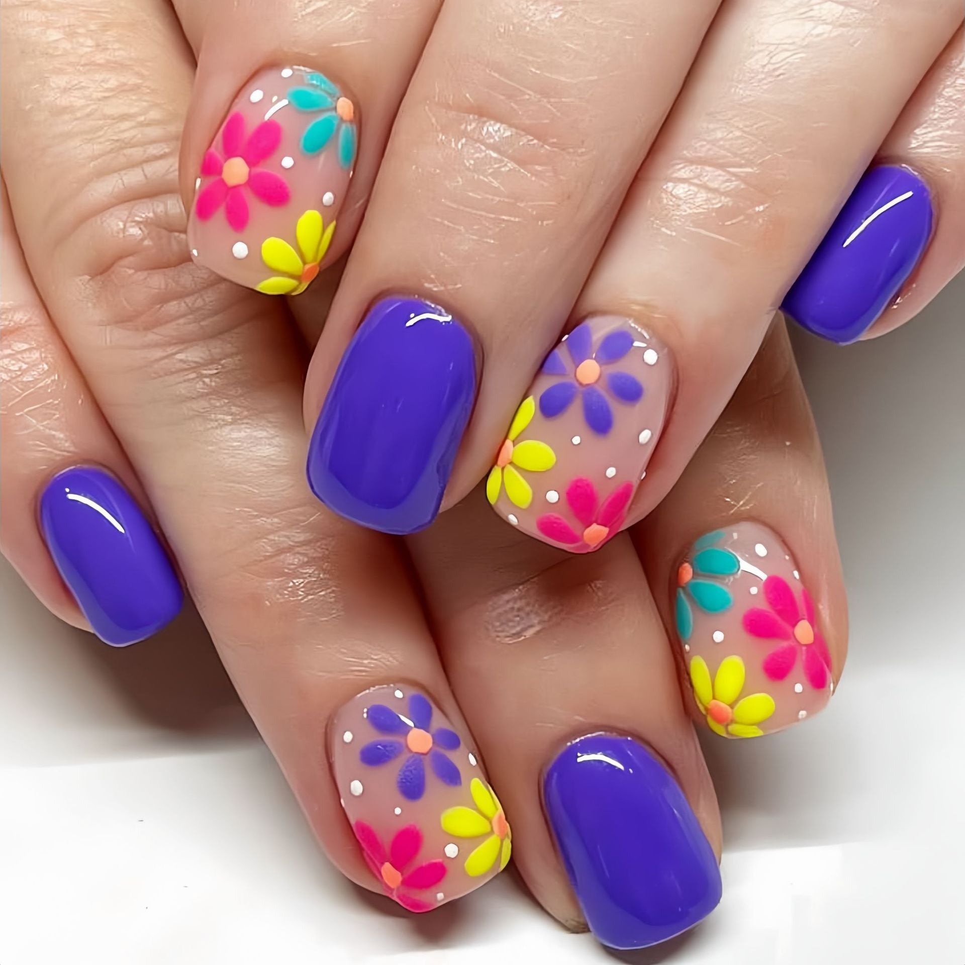 Weekly deals 15 Sizes-30 Pcs Acrylic Press On Nails X004P43HKN