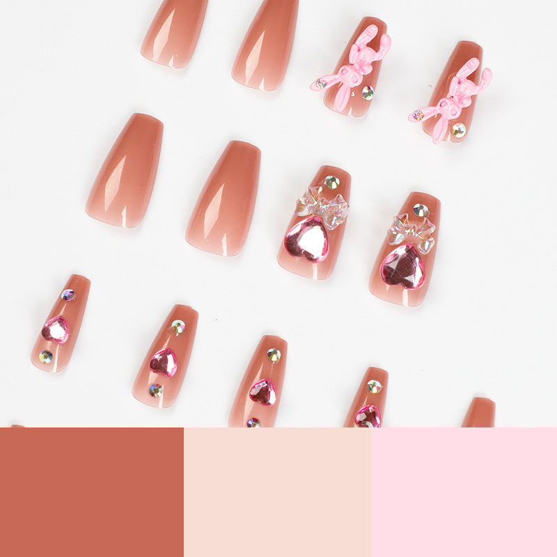 24pcs/Set Press On Nails JP1302