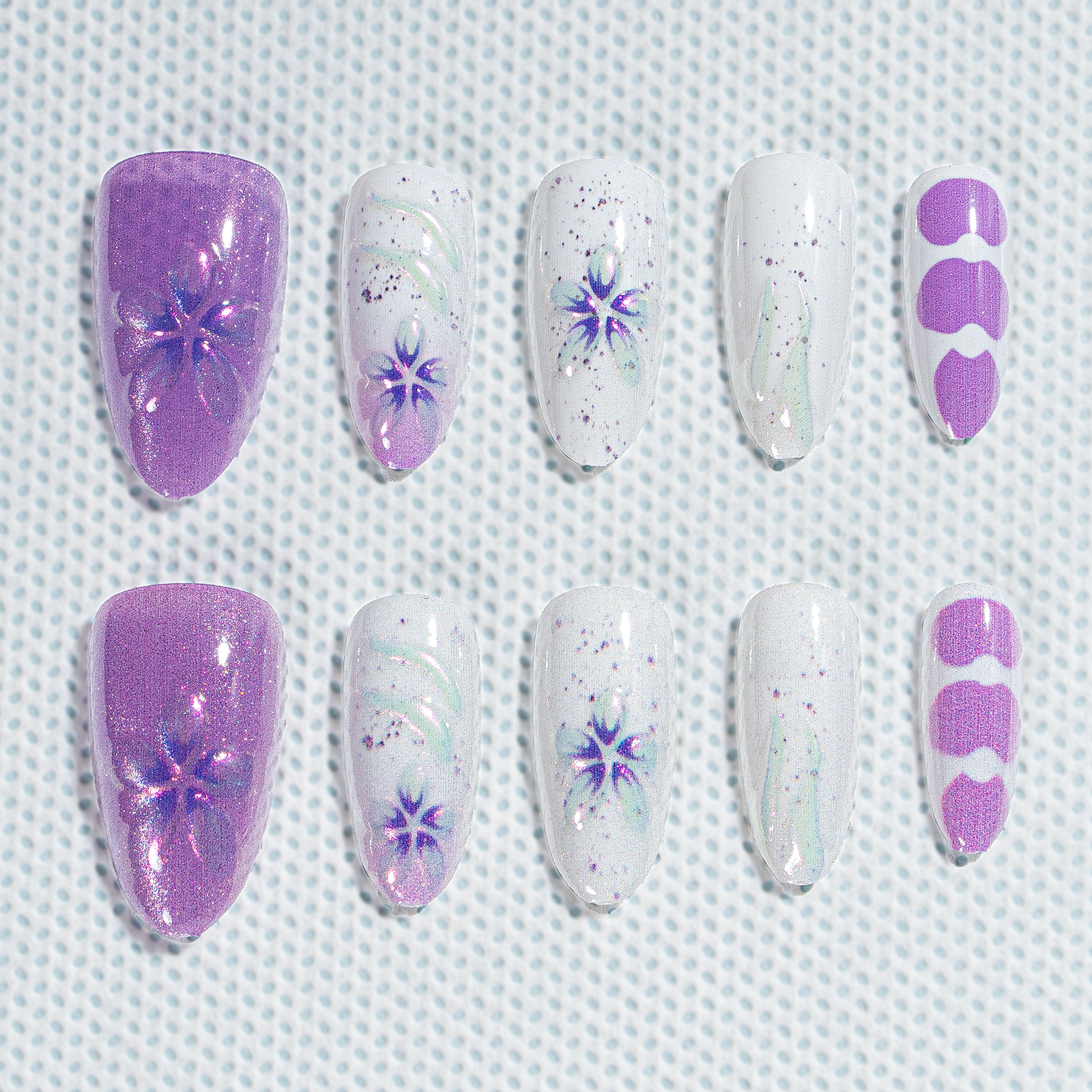 15 Sizes-30 Pcs 3D Press On nails tk3d03